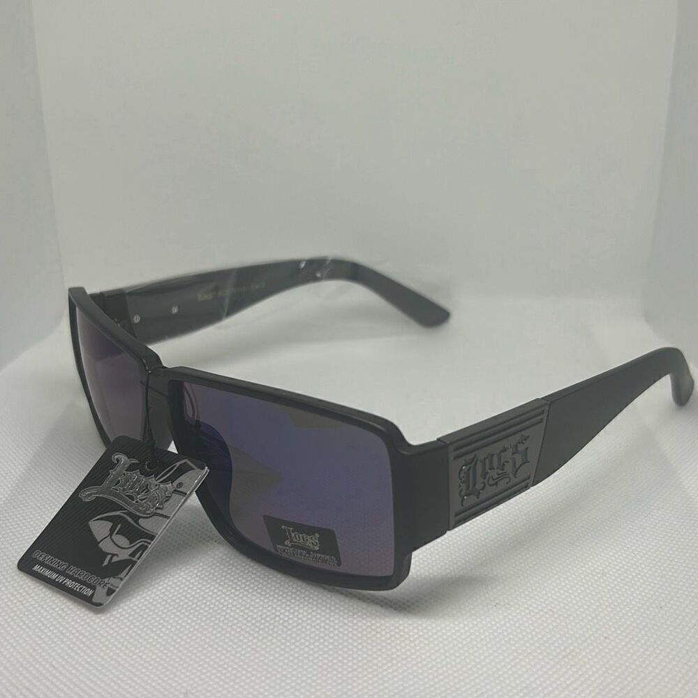 Locs Mens Mirrored Hardcore Sunglasses